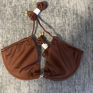 SOMMER SWIM HALTER NECK BIKINI TOP